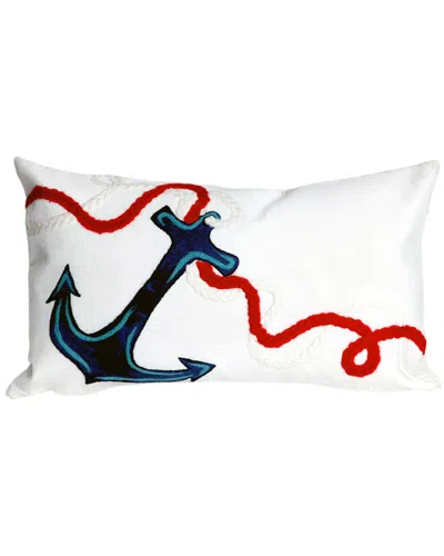 Liora Manne Visions I Anchor Indoor/outdoor Pillow