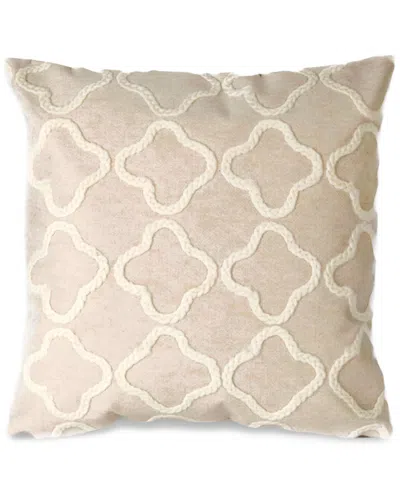 Liora Manne Visions I Crochet Tile Indoor/outdoor Pillow