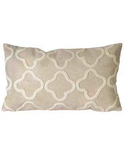 Liora Manne Visions I Crochet Tile Indoor/outdoor Pillow
