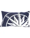 Liora Manne Visions Ii Compass Indoor/outdoor Pillow