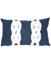 Liora Manne Visions Ii Double Knot Indoor/outdoor Pillow