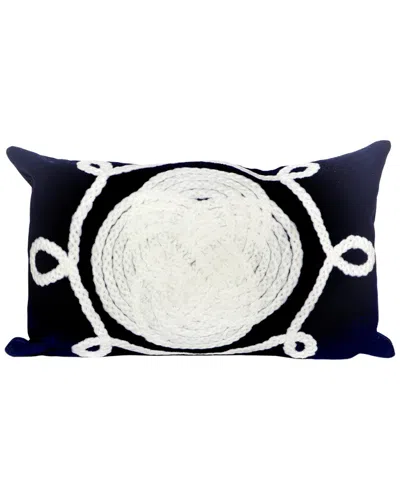 Liora Manne Visions Ii Ornamental Knot Indoor/outdoor Pillow