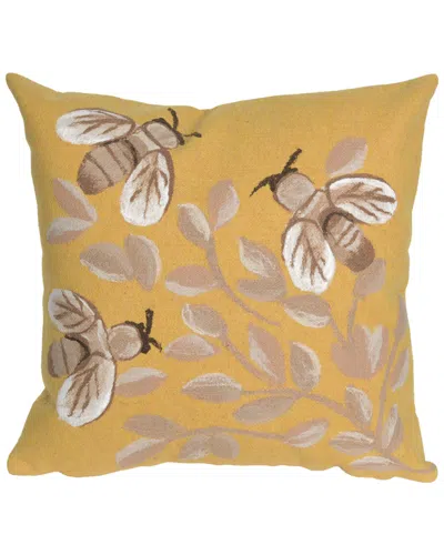 Liora Manne Visions Iii Bees Indoor/outdoor Pillow