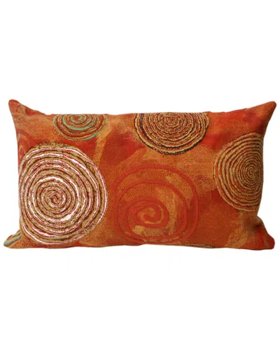 Liora Manne Visions Iii Graffiti Swirl Indoor/outdoor Pillow