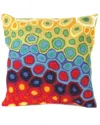 Liora Manne Visions Iii Pop Swirl Indoor/outdoor Pillow