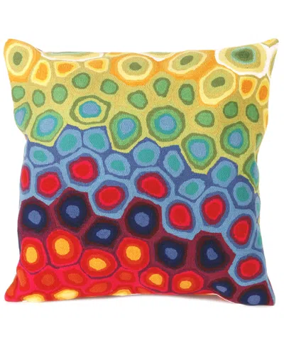 Liora Manne Visions Iii Pop Swirl Indoor/outdoor Pillow