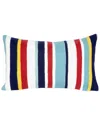 Liora Manne Visions Iii Riviera Strp Indoor/outdoor Pillow