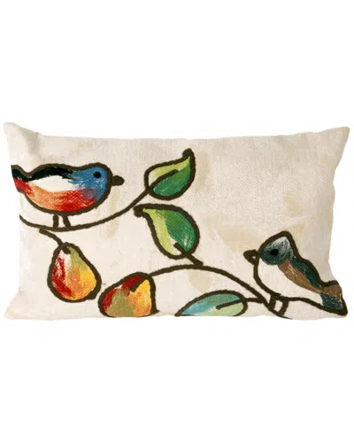 Liora Manne Visions Iii Song Birds Indoor/outdoor Pillow