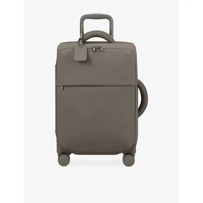 Lipault Ash Stone Cabin Suitcase 55cm In Gray