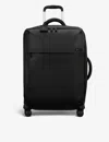 Lipault Black Lost In Berlin Medium Woven Suitcase 63cm In Black