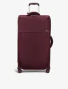 Lipault Bordeaux Plume Very Long Nylon Suitcase 79cm In Bordeaux