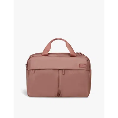Lipault Rosewood City Plume 24h 2.0 Woven Duffle Bag