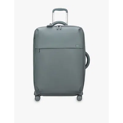 Lipault Cement Storm Lost In Berlin Long Trip 4-wheel Woven Suitcase 70cm