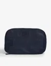 Lipault Logo-embossed Medium Shell And Mesh Packing Cube In Navy