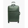 Lipault Khaki Plume Long Trip 4-wheel Woven Suitcase 70cm In Khaki
