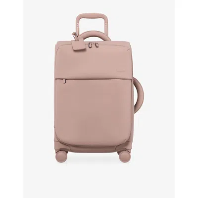 Lipault Rose Quartz Cabin Suitcase 55cm In Pink