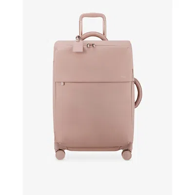 Lipault Rose Quartz Medium Trip Suitcase 63cm In Pink