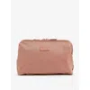 Lipault Toilet Kit Shell Toiletry Bag In Rosewood
