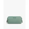 Lipault Womens Dry Sage Lost In Berlin Faux-leather Toiletry Bag In Dry Sage