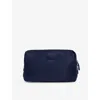 Lipault Womens  Toilet Kit Shell Toiletry Bag In Navy
