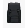 Lipault Womens Black Lost In Berlin Woven Exile Backpack In Black