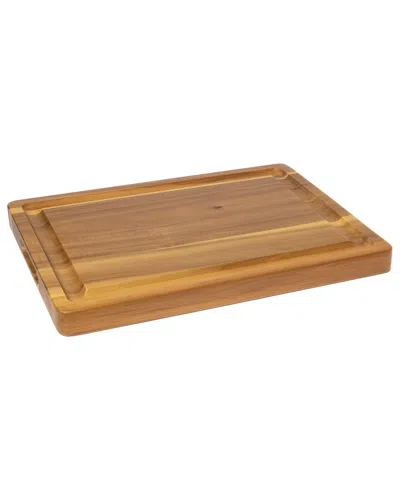 LIPPER LIPPER INTERNATIONAL ACACIA 1.5 THICK CARVING BOARD WITH DEEP WELL & INSET  HANDLES