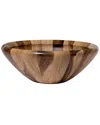 Lipper International Acacia Extra-large Bowl In Brown