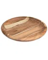 Lipper International Acacia Grand Centerpiece Platter In Brown