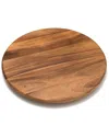 Lipper International Acacia Large Lazy Susan In Brown