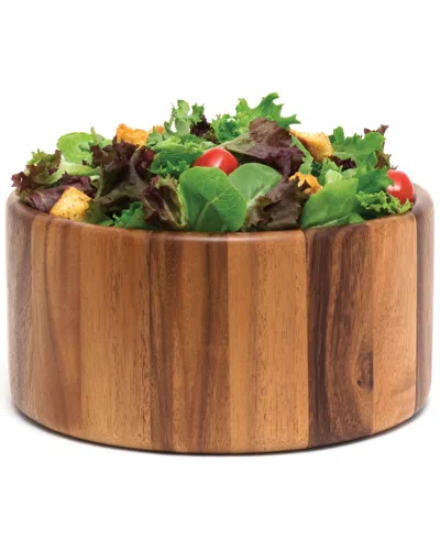 Lipper International Acacia Large Straight-side Bowl In Brown