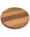 Lipper International Acacia Medium Lazy Susan In Brown