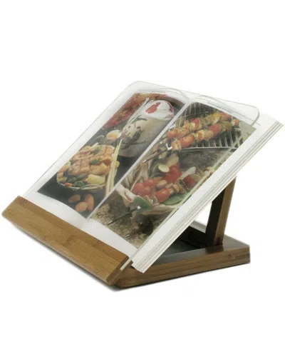 Lipper International Bamboo & Acrylic Recipe Book Holder