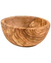 Lipper International Olive Wood Bowl In Brown
