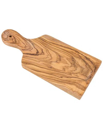 Lipper International Olive Wood Paddleboard In Brown
