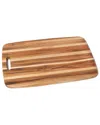 Lipper International Teak Oversized Cutting/serving Board In Brown