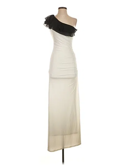 Pre-owned Lipsy Cocktail Dress In Ivory
