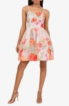 Lipsy Floral Print Minidress