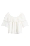 Lipsy Lace Off The Shoulder Top