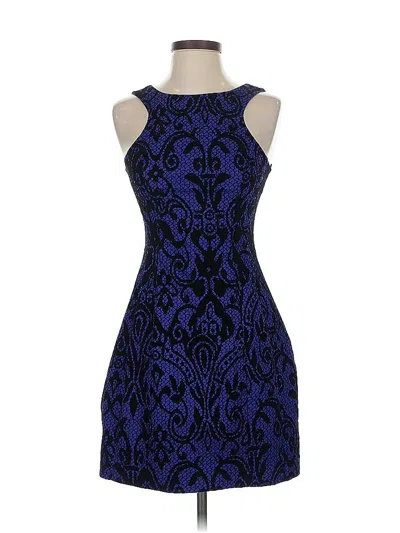 Pre-owned Lipsy London Cocktail Dress In Purple