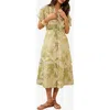 Lipsy Palm Print Short Dress