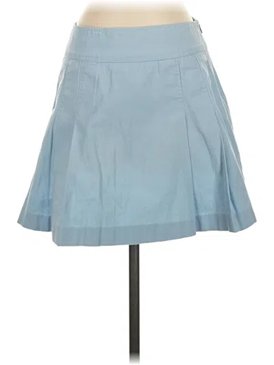 Pre-owned Liquid Denim Skirt In Blue