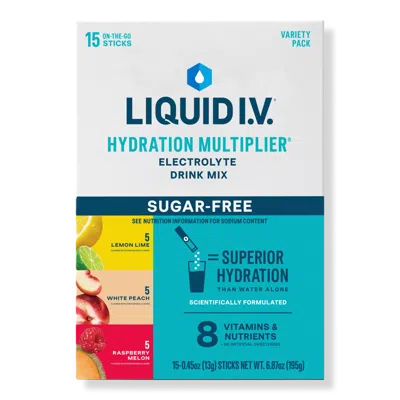 Liquid I.v. Hydration Multiplier Electrolyte Drink Mix Sugar Free Variety Pack