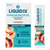 Liquid I.v. Hydration Multiplier Electrolyte Drink Mix Sugar Free White Peach - 6 Ct