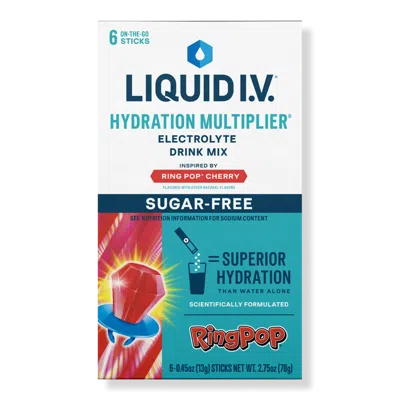 Liquid I.v. Hydration Multiplier Electrolyte Drink Mix Sugar-free Ring Pop Cherry