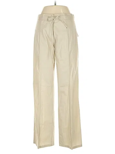 Pre-owned Liquid Khaki Pant In White