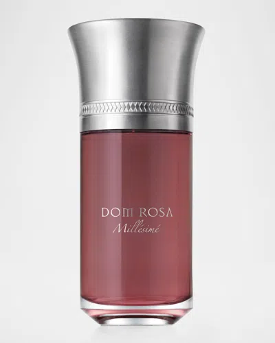 Liquides Imaginaires Dom Rosa Millesime Eau De Parfum, 3.4 Oz. - 10th Anniversary Edition In Transparent