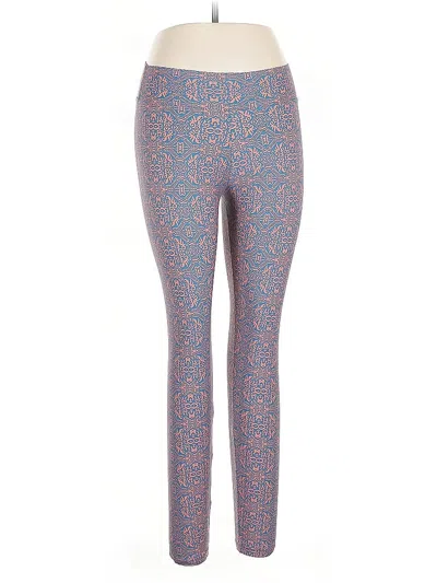 Pre-owned Liquido Leggings In Blue