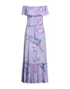 Liquorish Long Dresses In Purple
