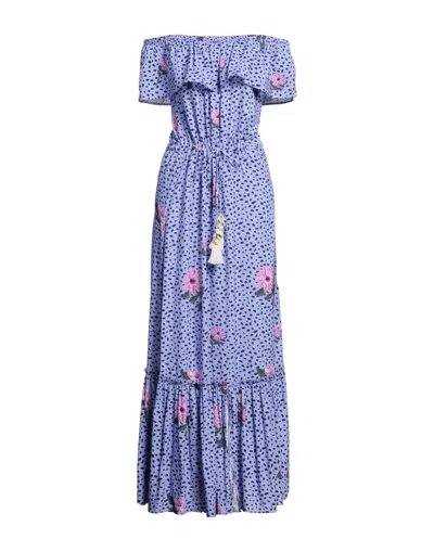 Liquorish Long Dresses In Purple