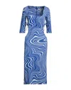 Liquorish Midi Dresses In Blue
